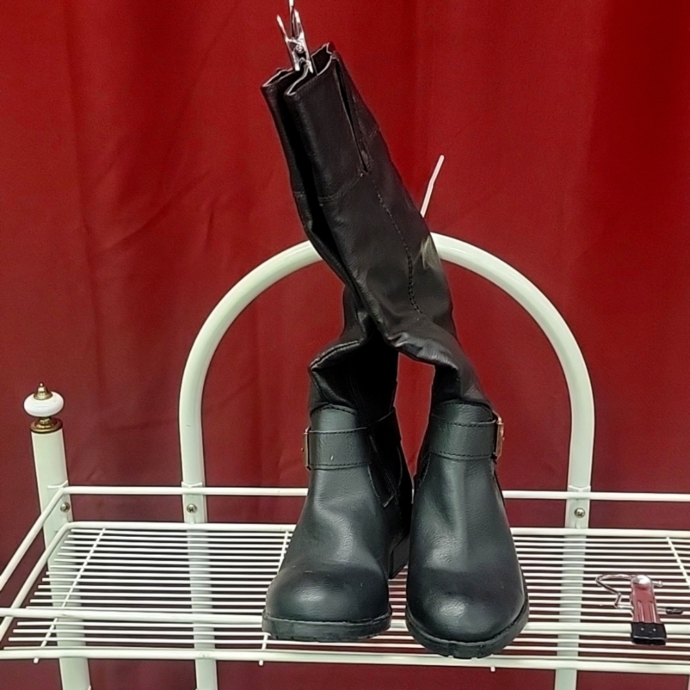 Motorcycle boots black size 7